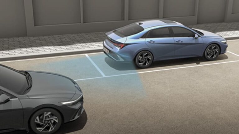 אלנטרה היברידית יציאת בטוחה מהרכב